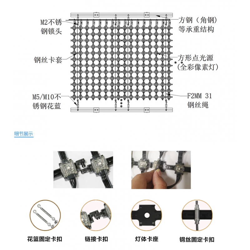 P38.5 LED 網(wǎng)格屏，LED網(wǎng)格軟屏，戶(hù)外LED網(wǎng)格屏